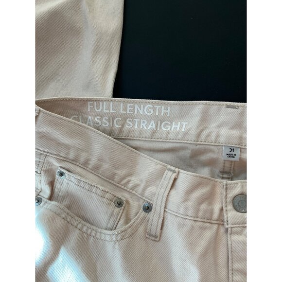 J.Crew Full Length Classic Straight Womens Jeans Size 31 NWT - Picture 7 of 10